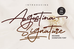 Agustina Signature: A Script Font for Thoughtful Editorial Design
