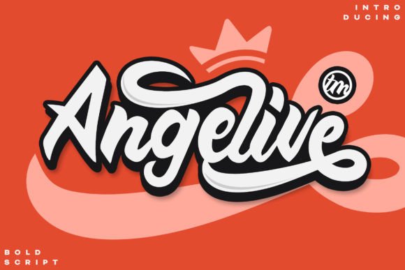 Angelive: A Handwritten Font for Crafters and Makers