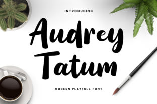 Audrey Tatum: A Playful Handwritten Font for Marketers