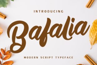 Bafalia: A Sweet Script Handwritten Font for Campaign Design