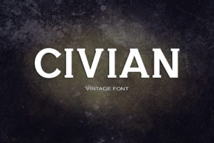 Civian: A Vintage Serif Font for Modern Marketing