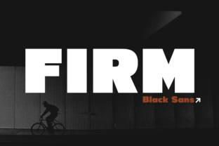Firm: A Bold Sans Serif Typeface for Editorial Impact