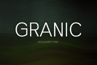 Granic: A Modern Sans Serif Font