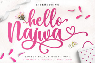 Hello Najwa: A Script Font That Adds Heart to Your Brand