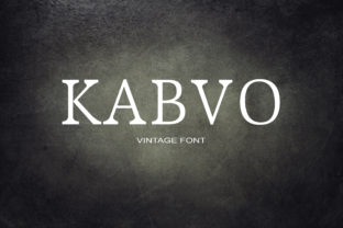 Kabvo: A Simple Modern Serif Font for Authentic Branding