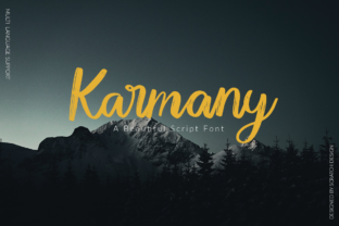Karmany Font Review: A Bold Script Handwritten for Campaigns