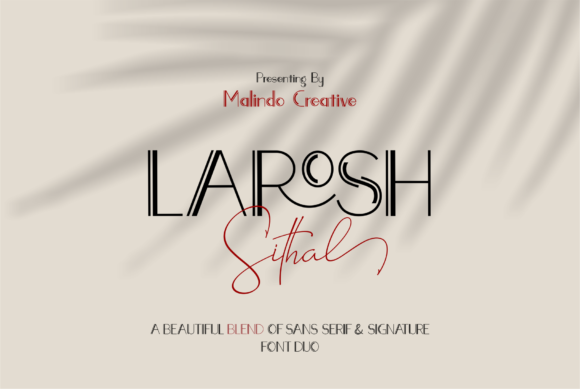 Larosh Sithal Duo: A Script Font That Earns Its Place in Real Branding