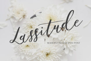 Lassitude: A Script Handwritten Font for Modern Web Branding