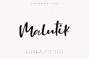 Malutik: A Script Font That Connects with Your Audience