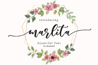 Marlita: A Handwritten Script Font Made for Crafters