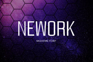 Nework: A Modern Sans Serif Font for Makers and Crafters