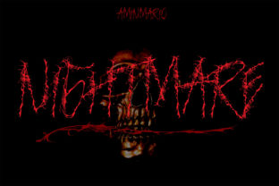 Nightmare: A Blackletter Font for Editorial Design