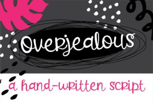 Overjealous Font Review: A Handwritten Typeface for Editorial Design