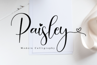 Paisley Script: A Classy Script Font for Small Business Branding