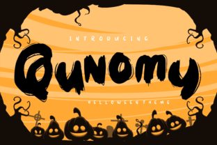 Qunomy: A Decorative Font for Editorial Storytelling and Seasonal Design