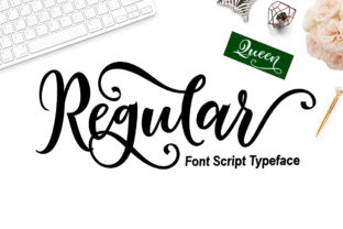 Regular Queen Font for Creative Projects
