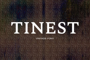 Tinest: A Sweet Serif Font with a Cool Modern Vibe
