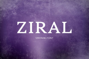 Ziral: A Serif Font with Editorial Soul
